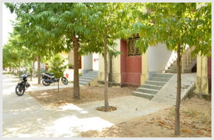 Staff residence at Gyanodaya Public School